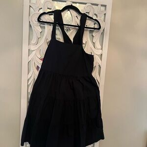 Banana Republic Sleeveless Black Mini Dress